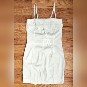 White summer dress. size S